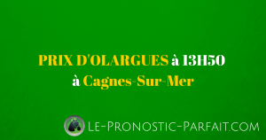 PRIX D\'OLARGUES (R1/C1) à 13H50 à Cagnes-Sur-Mer